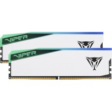 32GB (Kit of 2*16GB) DDR5-6400 Patriot Viper ELITE 5 White RGB CL32